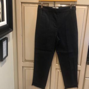 Black Pleated Arias Pants